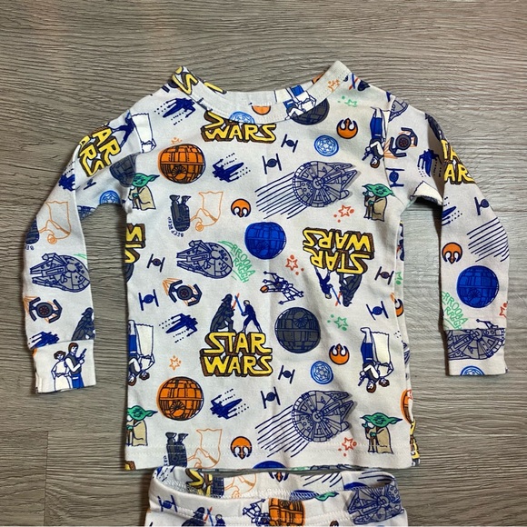 Gap Star Wars 12-18 months‎ Pajamas Long sleeve pants 100% cotton - Picture 2 of 7